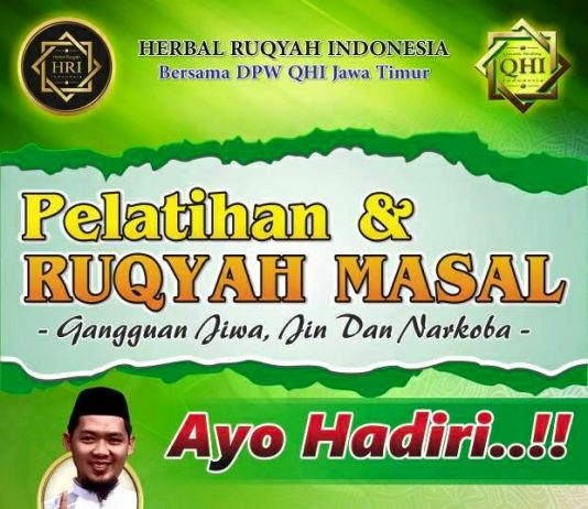 Pelatihan Ruqyah Dan Penanganan Gangguan Narkoba Serta Gangguan Jiwa