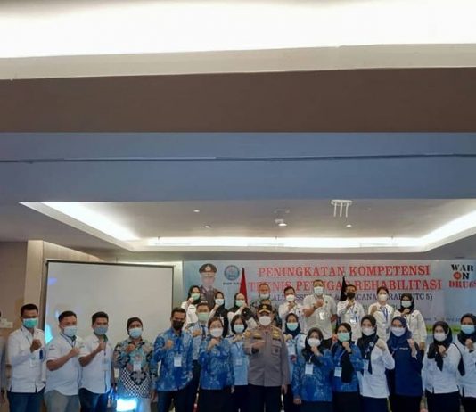 Pondok Rehabilitasi Qhi Mengkuti pelatihan Kompetensi teknis Rehabilitasi Yang ditaja BNNP Riau