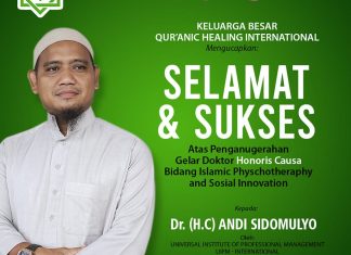 Penganugerahan gelar Doktor Kehormatan dari UIPM