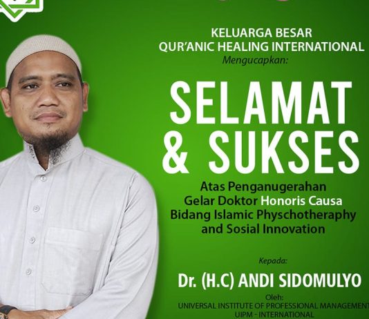 Penganugerahan gelar Doktor Kehormatan dari UIPM